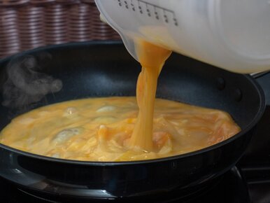 Miniatura: To najlżejsza jajecznica, jaką znam....