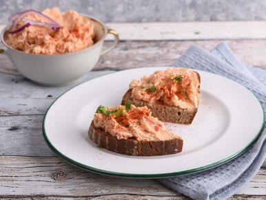 Miniatura: Pikantna pasta z kremowego serka jest...