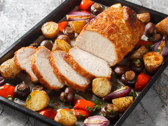 Miniatura: Nie piekę już schabu bez przykrycia....