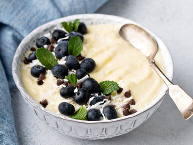 Miniatura: Miałam dość owsianki. Tropikalny krem...