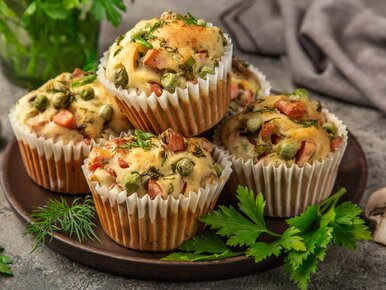 Miniatura: Zamiast kanapek piekę te muffiny. 20 minut...