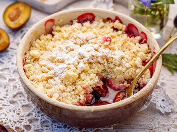 Śliwkowe crumble