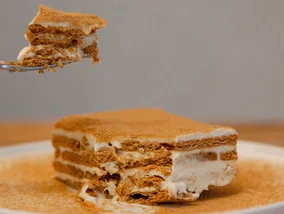 Miniatura: Układam warstwy wieczorem i wkładam do...