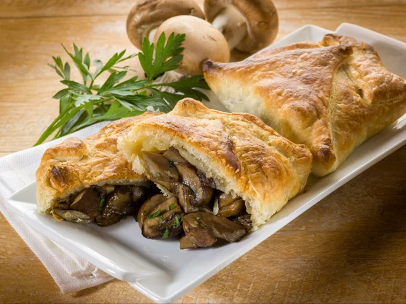 Miniatura: Strudel z pieczarkami bez czekania na...