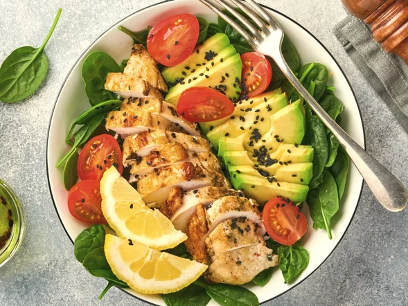 Miniatura: Na kolację biorę 4 składniki. Ta sałatka...