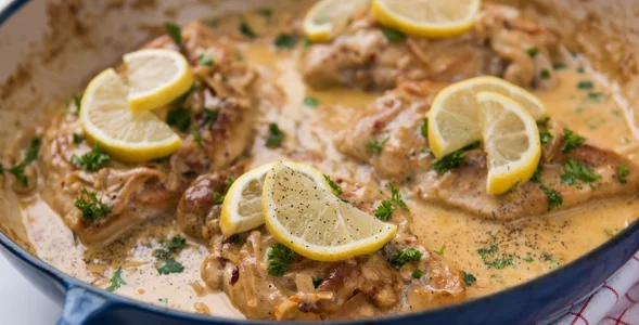 Miniatura: W 3 kwadranse robię kurczaka w sosie...