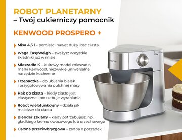 Robot planetarny &ndash; Tw&oacute;j cukierniczy pomocnik