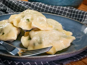 Miniatura: Farsz do pierogów robię z 2 składników....