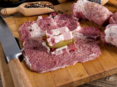 Miniatura: Tak robię roladki z karkówki na weekend....