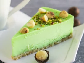 Miniatura: Biorę dwa sery i miksuję. Ten pistacjowy...