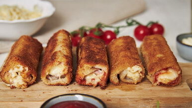 Miniatura: Wrzucam na patelnię i czekam kilka minut....