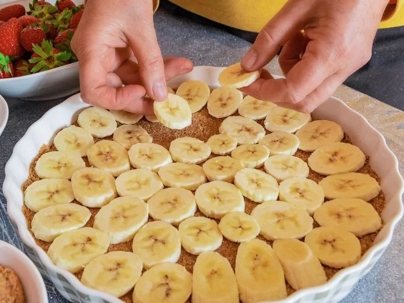 Miniatura: Ciasto z bananami idealne na podwieczorek...