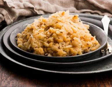 Miniatura: Wigilijna kapusta z grochem bez wzdęć....