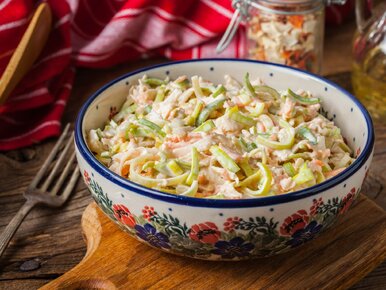 Miniatura: Do niedzielnego obiadu robię tę surówkę z...