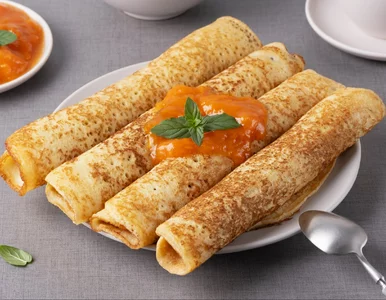 Miniatura: Puszyste naleśniki z przepisu mojej babci....