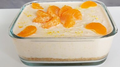 Miniatura: Miksuję parę składników, układam 2 warstwy...