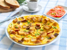 Miniatura: Kostki czerstwego chleba zamieniam w...