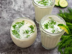 Miniatura: Dla seniorów obowiązkowy. Szklanka...