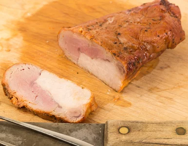 Miniatura: Zamiast kupować, piekę tę polędwicę sam....