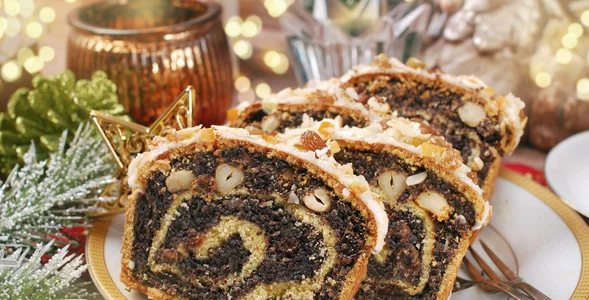 Miniatura: Najłatwiejszy świąteczny makowiec. Teść...