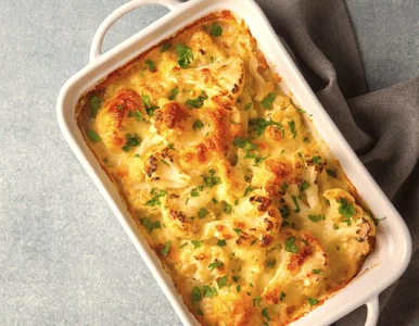 Miniatura: Biorę kalafior i dwa sery. 15 minut pracy,...