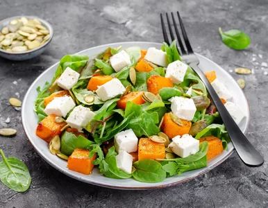 Miniatura: Tą jesienną sałatką zaskoczyłem gości. Do...