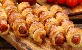 Miniatura: Zwykłe parówki, a genialna przekąska. Tak...