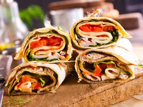 Miniatura: Zamiast kanapek robię te szybkie roladki....