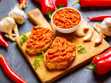 Miniatura: Zdrowa pasta z pieczonej papryki to hit....