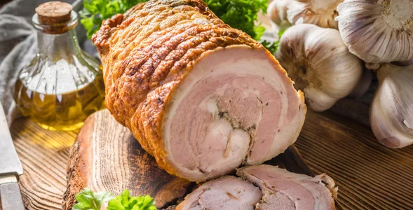 Miniatura: Ten boczek robię na każde święta. Skórka...