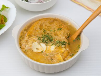 Miniatura: Rozgrzewająca zupa na chłodne dni. Minimum...