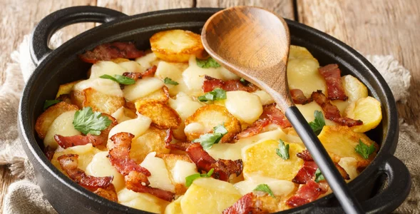 Miniatura: Ziemniaki z patelni robię inaczej. Ser się...