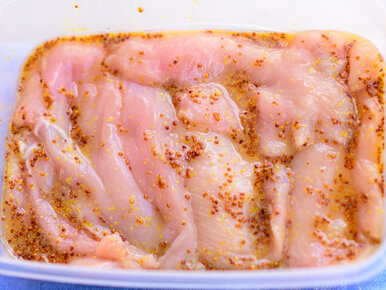 Miniatura: Rano tylko zalewam mięso tą słodko-ostrą...