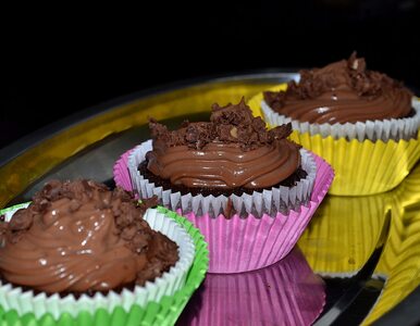 Muffinki jaglano-czekoladowe