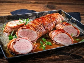 Miniatura: Polędwiczki zawijam i piekę. W 45 minut...