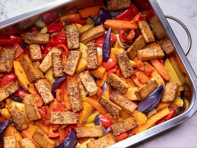 Miniatura: Kroję składniki i z 1 blachy mam całą...